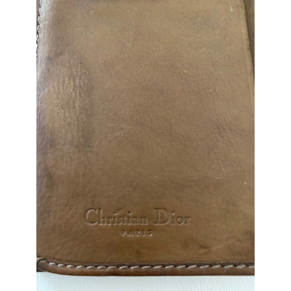 Christian Dior Trotter Print Long Wallet Authentic - Picture 8 of 12